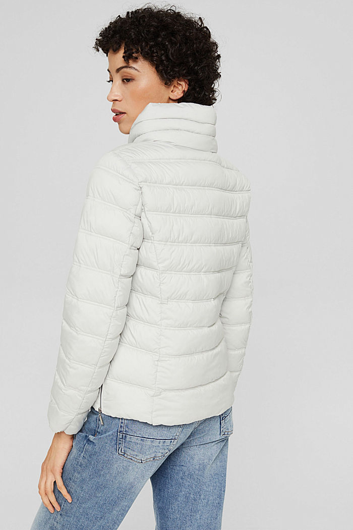 Recycled: Quilted jacket with 3M™ Thinsulate™, PASTEL GREY, detail image number 3