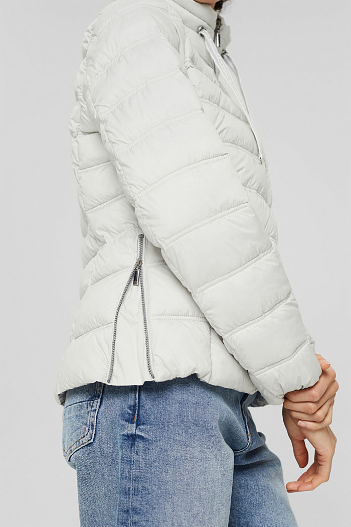 Recycled: Quilted jacket with 3M™ Thinsulate™, PASTEL GREY, detail image number 5