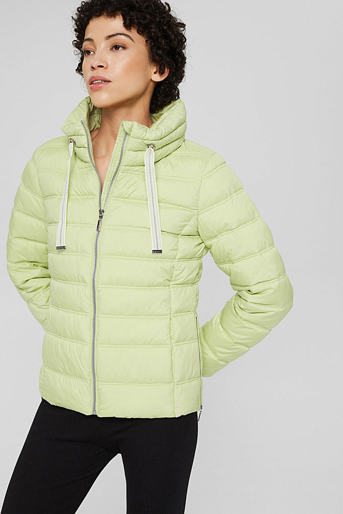 Recycled: Quilted jacket with 3M™ Thinsulate™, PASTEL GREEN, detail image number 0