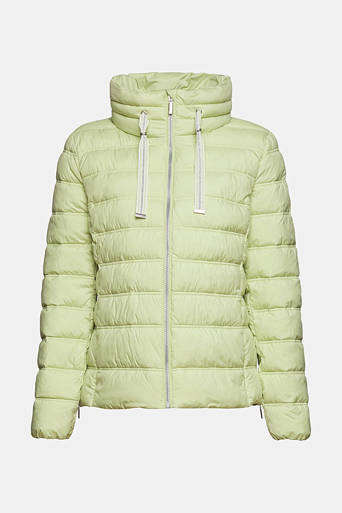 Recycled: Quilted jacket with 3M™ Thinsulate™, PASTEL GREEN, overview