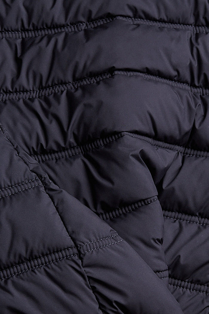 En matière recyclée : la veste matelassée à teneur en 3M™ Thinsulate™, NAVY, detail image number 4
