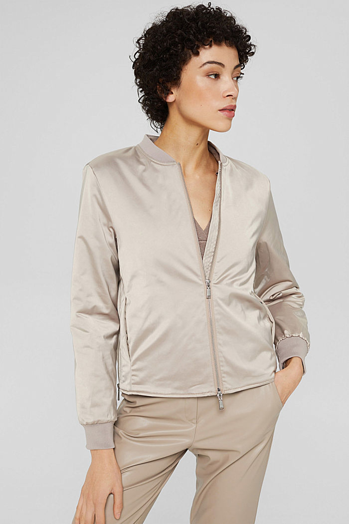 Outdoor jacket, LIGHT TAUPE, overview