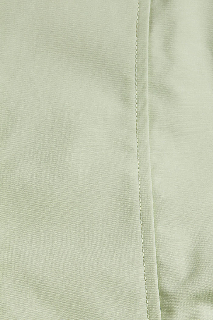 Coats woven regular fit, PASTEL GREEN, detail image number 4