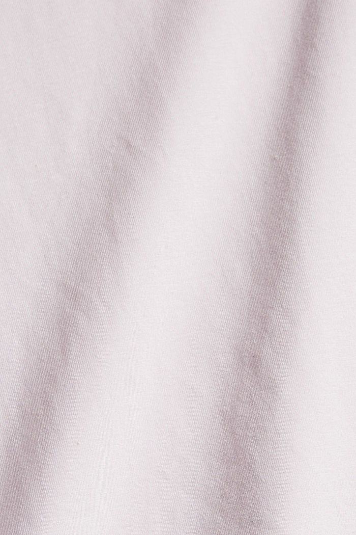 Camiseta de manga larga confeccionada en una mezcla de algodón ecológico, LIGHT PINK, detail image number 4