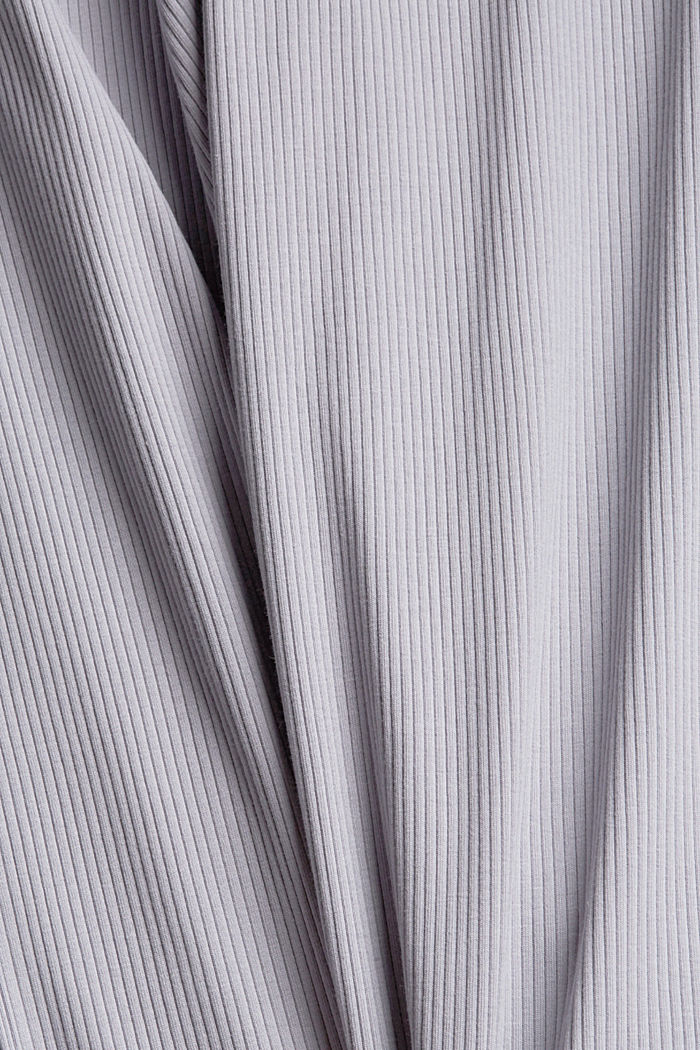 Pyjamahose aus geripptem Jersey, LIGHT BLUE LAVENDER, detail image number 4