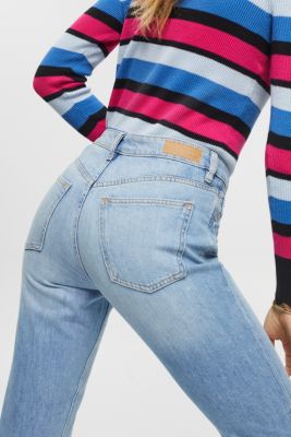하이 라이즈 맘 진, BLUE MEDIUM WASHED, detail-asia image number 4
