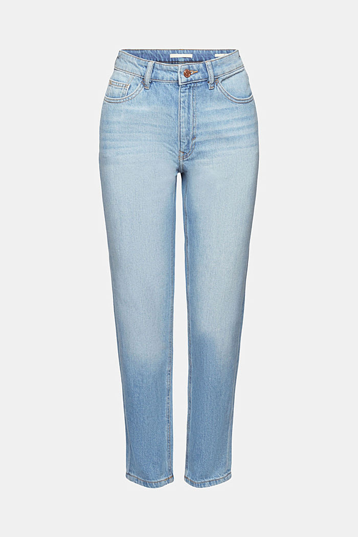 High-rise mom jeans, BLUE MEDIUM WASHED, detail-asia image number 7