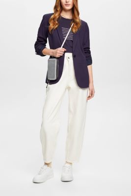 하트 프린트 티셔츠, NAVY, detail-asia image number 2