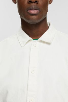 오가닉 코튼 오버셔츠, OFF WHITE, detail-asia image number 2