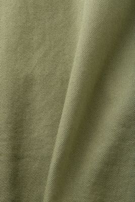 Organic cotton overshirt, LIGHT KHAKI, detail-asia image number 5
