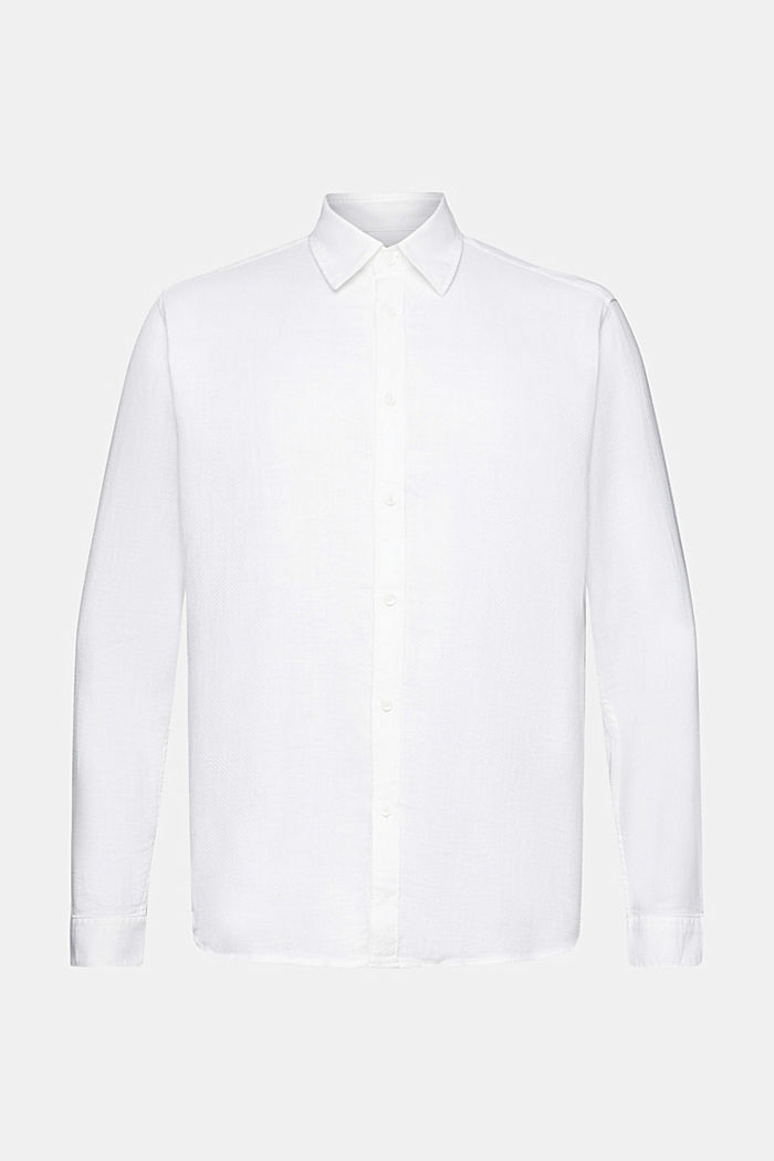 Dobby shirt, WHITE, detail-asia image number 7