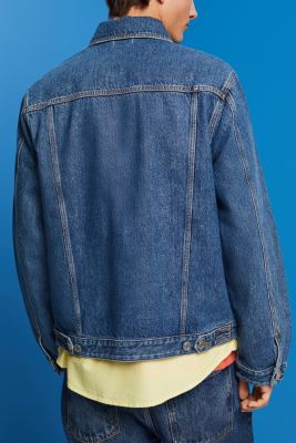 再生棉牛仔外套, BLUE MEDIUM WASHED, detail-asia image number 3