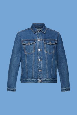 再生棉牛仔外套, BLUE MEDIUM WASHED, detail-asia image number 5