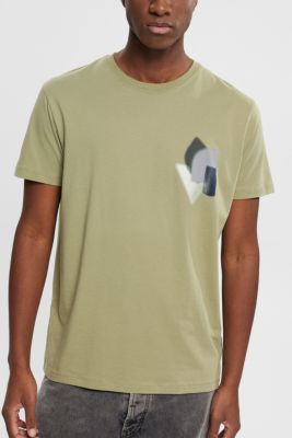 T-shirt with chest print