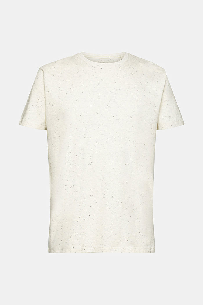 Flecked jersey t-shirt, WHITE, detail-asia image number 6