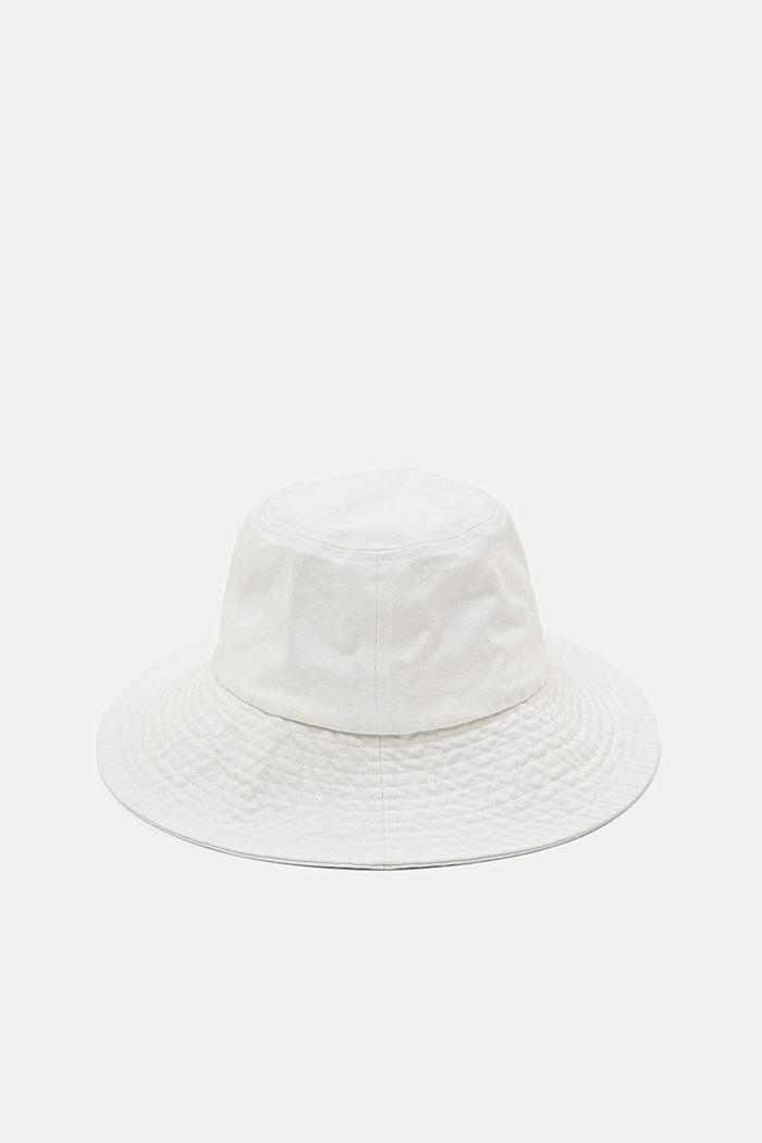 雪花洗漁夫帽, 白色, detail-asia image number 0