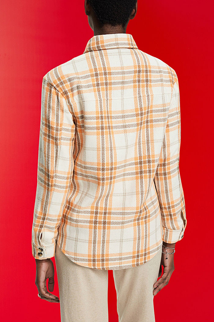 Checked shacket, OFF WHITE, detail-asia image number 3