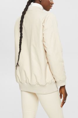 Panelled bomber jacket, LIGHT TAUPE, detail-asia image number 3