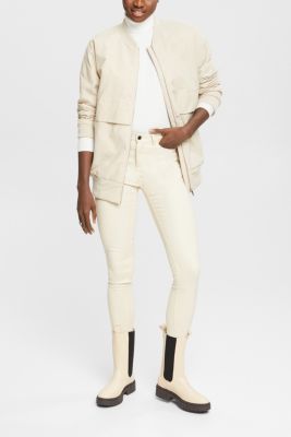 Panelled bomber jacket, LIGHT TAUPE, detail-asia image number 4