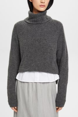 Cashmere turtleneck sweater