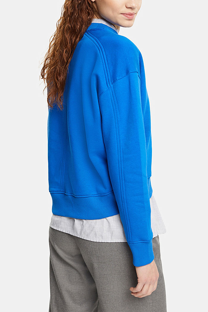 Sweatshirt with logo, BLUE, detail-asia image number 3