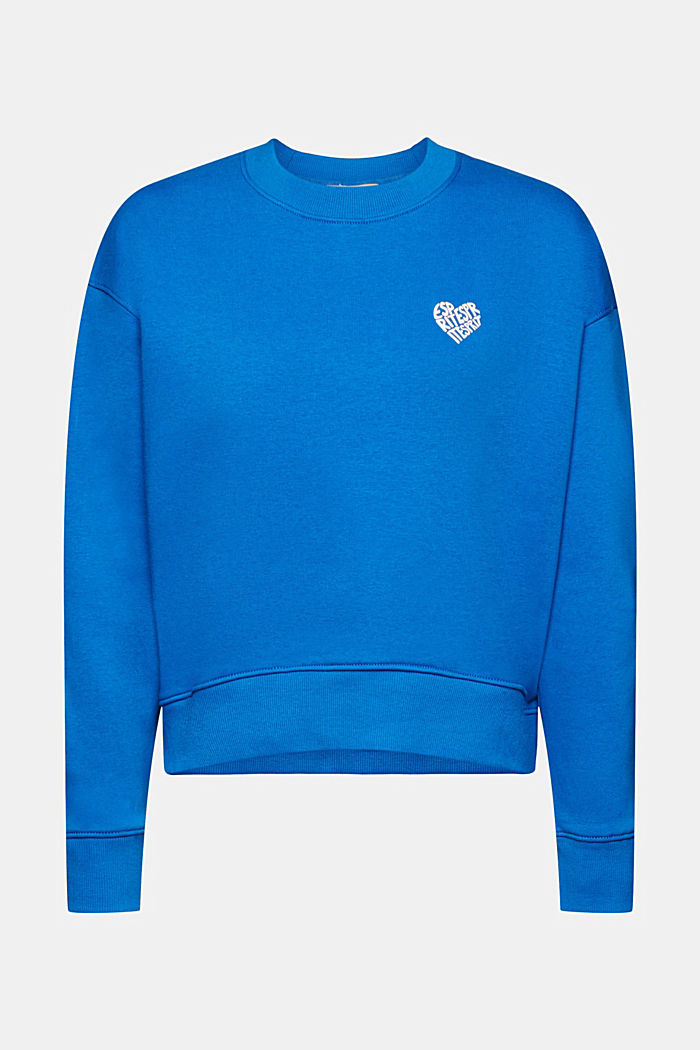 Sweatshirt with logo, BLUE, detail-asia image number 6