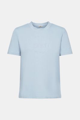 organic cotton t-shirt with embroidered logo