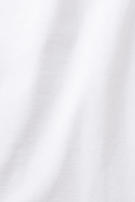 하트 모양 로고 코튼 티셔츠, WHITE, detail-asia image number 5