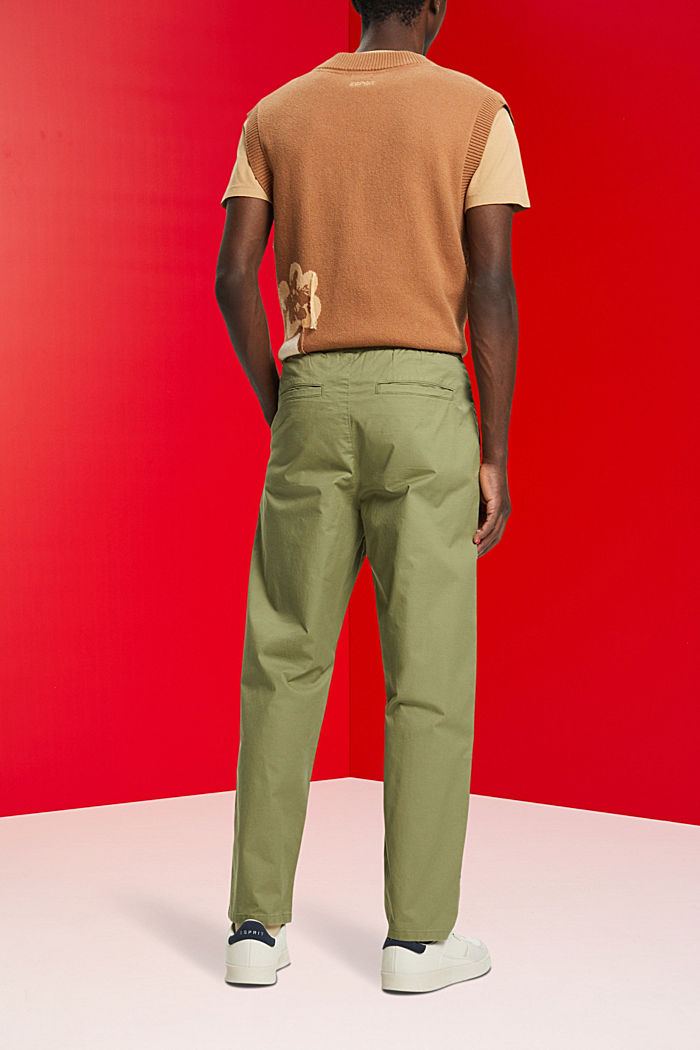 Balloon fit trousers, LIGHT KHAKI, detail-asia image number 1