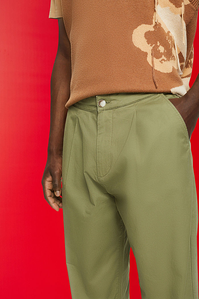 Balloon fit trousers, LIGHT KHAKI, detail-asia image number 3