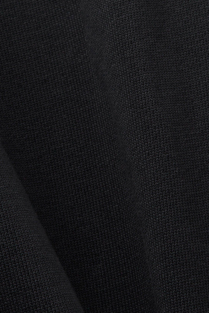 Striped Cotton Track Pants, BLACK, detail-asia image number 5