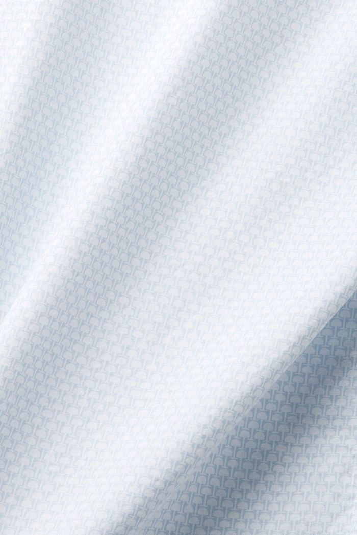 전체적인 패턴의 슬림 핏 셔츠, WHITE, detail-asia image number 4