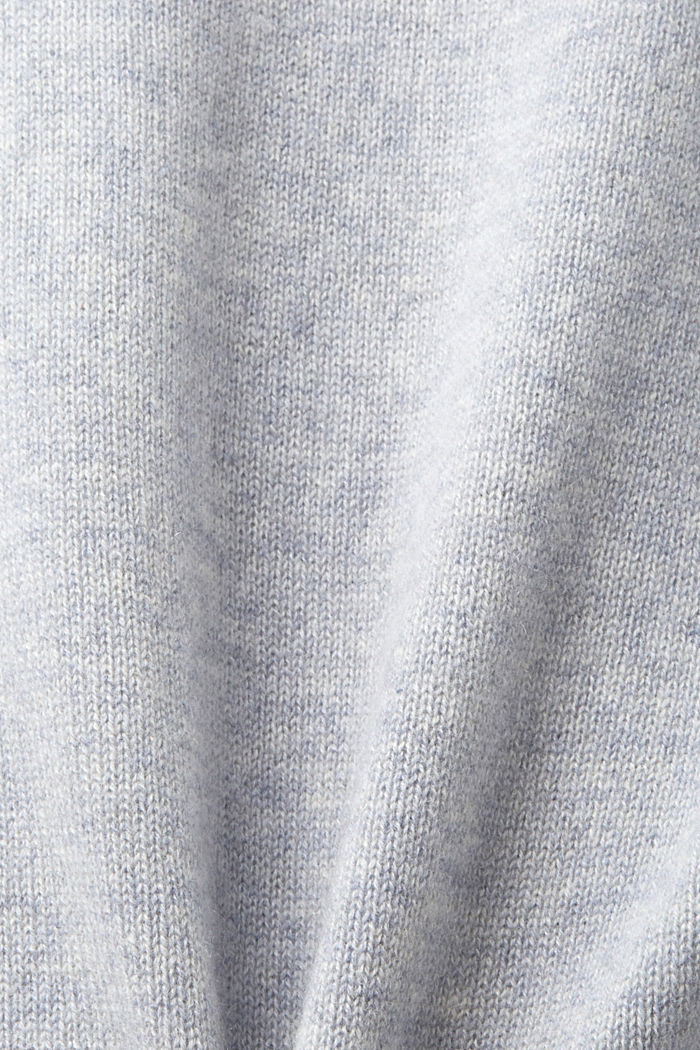 羊絨套頭衫, 淺灰色, detail-asia image number 5