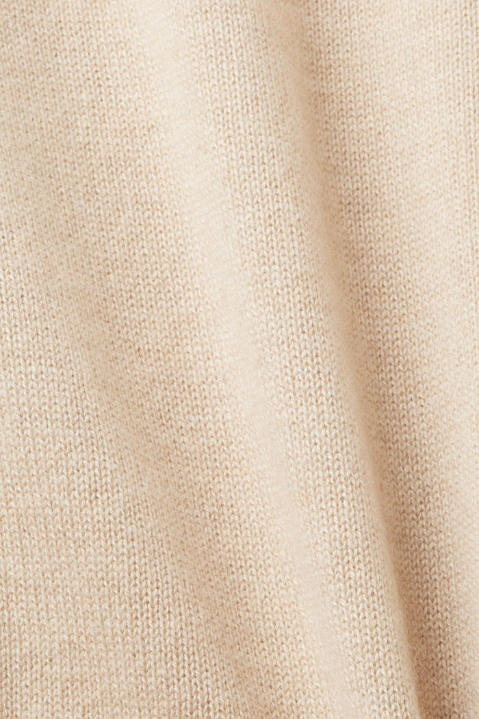 Cashmere sweater, SAND, detail-asia image number 5
