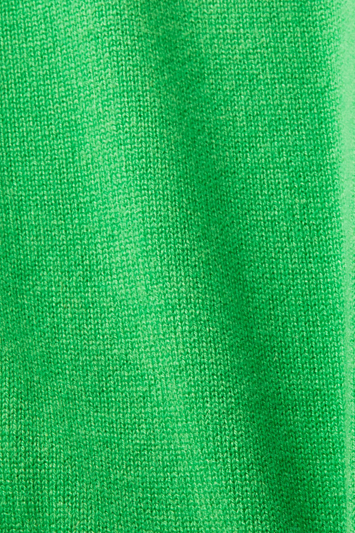 羊絨套頭衫, 綠色, detail-asia image number 5