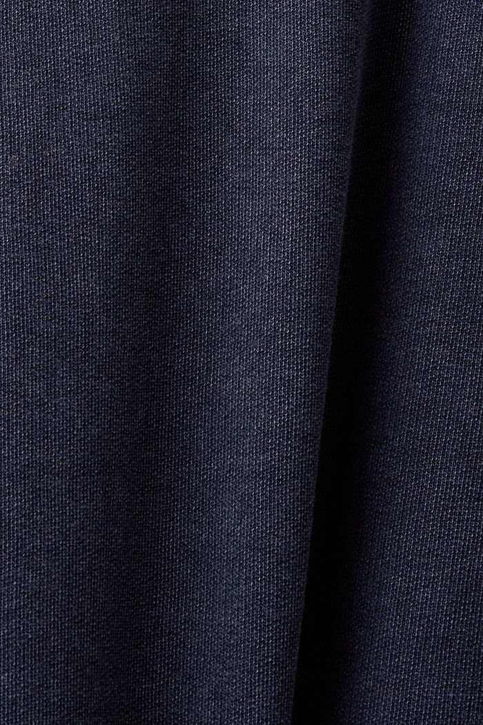 半拉鏈高領套頭衫, 海軍藍, detail-asia image number 4