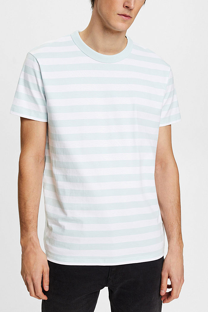 Striped crewneck T-shirt