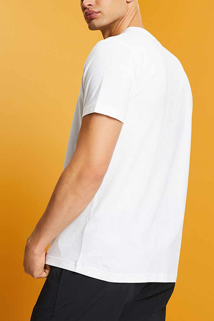 LOGO標誌綴飾T恤, 白色, detail-asia image number 3