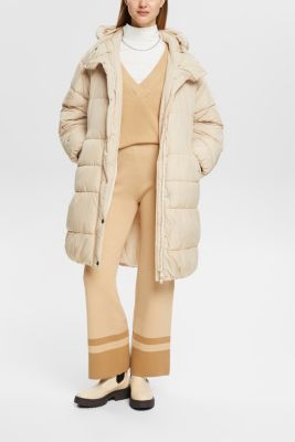Wide-legged knitted trousers, SAND, detail-asia image number 1