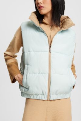 Reversible puffer gilet