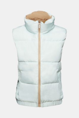 Reversible puffer gilet