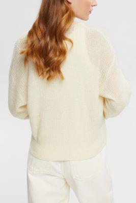 V-neck mohair cardigan, ICE, detail-asia image number 3