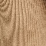 Short-sleeved ribbed sweater, SAND, swatch