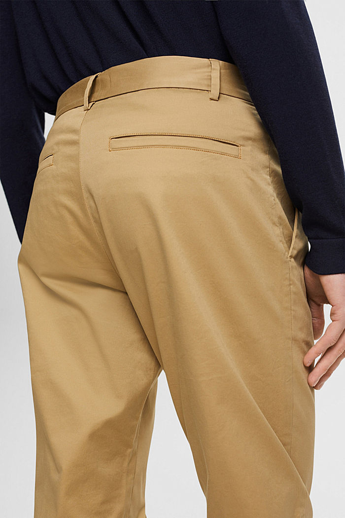 Pintuck trousers, KHAKI BEIGE, detail-asia image number 2