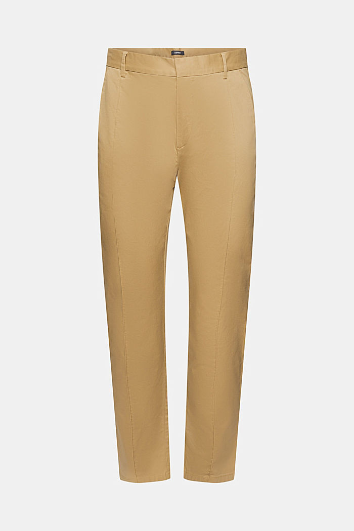 Pintuck trousers, KHAKI BEIGE, detail-asia image number 7