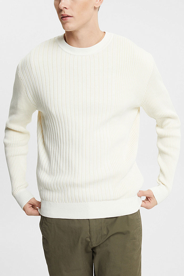 Rib knit jumper, ICE 2, detail-asia image number 0