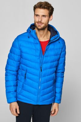 Edc Quilted Jacket With A Hood Made Of Nylon At Our Online Shop