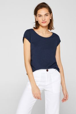 Esprit TShirt mit Organic Cotton, 100 Baumwolle im Online Shop kaufen