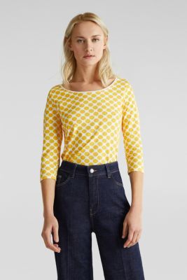 Esprit Shirt aus Organic Cotton und Stretch im Online Shop kaufen