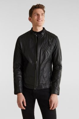 veste cuir femme esprit